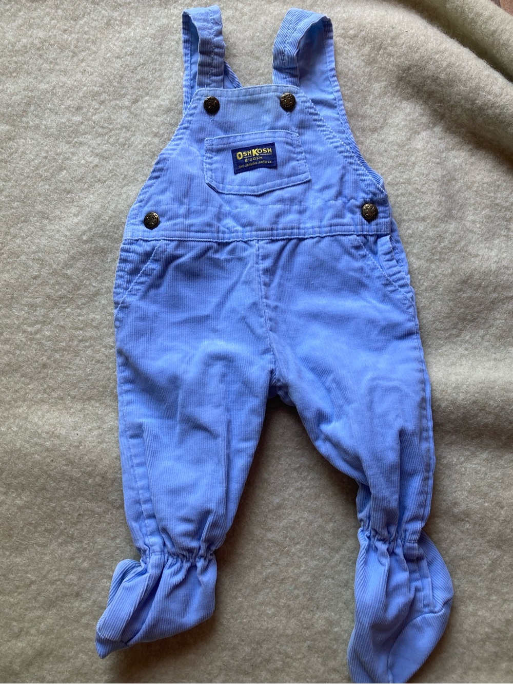 OshKosh B'gosh Light Blue Corduroy Overalls